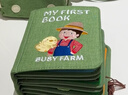 MY FIRST BOOK蒙氏早教寶寶布書(shū)嬰兒玩具土豪書(shū)新生兒禮盒周歲生日新年禮物兒童 農場(chǎng)主題-熱愛(ài)生活+積極樂(lè )觀(guān) 曬單實(shí)拍圖