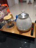 友家鋪子（Biooner）全自動(dòng)上水電熱水壺燒水壺家用辦公茶臺一體機茶桌茶幾嵌入式茶具套裝 RY-A1金色保溫1L 曬單實(shí)拍圖