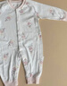翹腳鴨嬰兒衣服新生兒連體衣滿(mǎn)月寶寶爬爬服純棉包屁睡衣百天春秋冬季66 曬單實(shí)拍圖