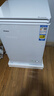 海爾（Haier）出品單溫冰柜家用無(wú)需頻繁除霜一級能效臥式冷藏柜冷凍柜小型迷你冰箱 100升 新品丨-30℃深冷丨PCM鋼膽丨減霜80% 曬單實(shí)拍圖