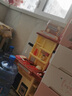 颯望德國廚房玩具3-6-10歲新年禮物套裝兒童過(guò)家家仿真煮飯男女孩生日 86CM仿真廚房臺【出水/蒸汽/聲光】 豆沙紅【聲光出水-94件套+置物架】充電版 曬單實(shí)拍圖