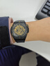 雷諾（RARONE）馬年限定雙子星·玄機黑馬機械表手表男款全自動(dòng)鏤空禮物送男友 雙子星·玄機黑馬—金膠帶 曬單實(shí)拍圖