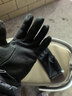 回力（Warrior）手套冬天女男士騎行手套加絨保暖手套防寒防風(fēng)戶(hù)外騎開(kāi)車(chē)棉手套 黑色 均碼 曬單實(shí)拍圖