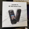 影石（Insta360）x5 全景運動(dòng)相機 8K高清 instax360x5 防抖防水手持口袋攝像機旅行Vlog摩托車(chē)騎行滑雪路亞攝像頭 標準套裝（單電池版）【曬單領(lǐng)129元原廠(chǎng)配件】 極夜黑【標配  曬單實(shí)拍圖