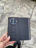 君禾雅適用于華為matex5手機殼新款X6典藏版專(zhuān)用真皮磁吸腕帶支架全包防 頭層牛皮防摔腕帶【黑色】送鏡頭膜 華為 Mate X5 曬單實(shí)拍圖