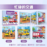 大眼小娃磁力拼圖1-3-6歲兒童磁吸益智玩具2歲男孩女孩新年禮物城市汽車(chē) 曬單實(shí)拍圖