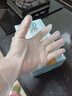 烏斯京一次性手套PVC手套100只中碼食品級實(shí)驗美容清潔烘焙餐飲廚房手套 曬單實(shí)拍圖