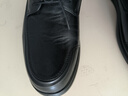 意爾康皮鞋男軟底舒適商務(wù)休閑鞋春秋圓頭系帶新款 53429W 黑色 41 曬單實(shí)拍圖