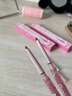 Gracebabi唇線(xiàn)筆霧感嘟嘟勾勒暈染豐唇防水持久 甜粉裸桃*1+ 杏仁裸茶*1 曬單實(shí)拍圖
