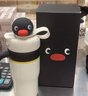 野獸派家居（tbh）Pingu吸管造型保溫杯運動(dòng)水壺水杯不銹鋼保冷杯保溫杯送人禮物 曬單實(shí)拍圖