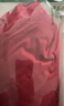 松山棉店【商場(chǎng)同款】睡衣女情侶家居服男士睡衣棉加莫代爾開(kāi)衫套裝 女士-馬刺繡-紅色 2XL （女士175，男士185） 曬單實(shí)拍圖