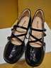百麗顯瘦三條帶瑪麗珍鞋女2026春新商場(chǎng)同款氣質(zhì)淺口單鞋3V802AQ6 黑色 37 (235mm) 曬單實(shí)拍圖