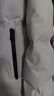 鴨鴨【大師剪裁系列】羽絨服女短款2025冬季新款戶(hù)外防寒保暖外套MY 米灰色 L (165) 曬單實(shí)拍圖