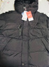 鴨鴨鞠婧祎同款泡芙羽絨服女冬季新款短款連帽小香風(fēng)面包服小個(gè)子外套 淺灰色 L 曬單實(shí)拍圖