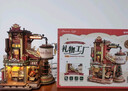 若客（ROKR）禮物工廠(chǎng) 積木玩具立體拼圖diy手工拼裝模型八音盒新年生日禮物 曬單實(shí)拍圖