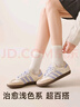 棉竹屋襪子女100%純棉山茶花香氛秋冬季10A抗菌25年新款中筒襪5雙禮盒 曬單實(shí)拍圖