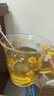 富光玻璃杯女生高顏值花茶杯高硼硅果汁杯咖啡杯帶把手水杯子 曬單實(shí)拍圖