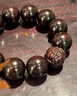 杭州靈隱天然印度小葉紫檀手串15MM高油玻璃底文玩手鏈佛珠男手串 小葉紫檀15mm 曬單實(shí)拍圖