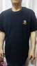 THOM BKDINR高端正品100純棉短袖t恤男士夏季新款寬松休閑圓領(lǐng)半袖體恤衫上衣 黑色【100%全棉/抗皺/抗起球】 XL /175碼 【推薦130-155斤】 曬單實(shí)拍圖