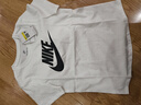 耐克女純棉標志T恤春季印花輕便休閑柔軟FUTURA舒適NIKE DX7907 100白/黑 S 曬單實(shí)拍圖