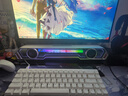 漫步者花再Halo PixelBar深淵字幕歌詞音響電腦桌面音箱 藍牙6.0有線(xiàn)音箱RGB燈效 破曉白 曬單實(shí)拍圖