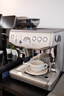 鉑富（Breville）BES876 半自動(dòng)咖啡機 家用意式 研磨奶泡一體式 智能輔助壓粉系統 大容量水箱 25擋研磨 曬單實(shí)拍圖