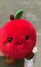 蘋(píng)果毛絨公仔平安果可錄音語(yǔ)音鑰匙扣公仔表白送男朋友女朋友禮物 錄音毛絨平安果+精品包裝 曬單實(shí)拍圖