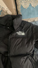 北臉北面明星同款北美版1996男女保暖鵝絨700情侶加厚面包防水羽絨服 黑色鵝絨面包服【禮盒包裝+芯片隱藏帽】 L 140-160斤 曬單實(shí)拍圖