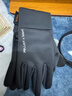 伯希和（Pelliot）戶(hù)外手套冬季騎行eVent防潑水登山防風(fēng)抓絨保暖164331002灰色M 曬單實(shí)拍圖