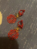 芯奢中國風(fēng)雙喜耳環(huán)中式結婚耳夾無(wú)耳洞女漢服敬酒服耳飾喜字新娘耳墜 長(cháng)款囍字【耳夾】蚊香盤(pán) 曬單實(shí)拍圖
