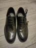 奧康男鞋2025新款春秋黑色系帶皮鞋男款商務(wù)休閑鞋通勤正裝德比鞋MT 曬單實(shí)拍圖