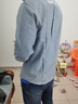 HLA海瀾之家長(cháng)袖襯衫男秋季純棉牛津紡速干襯衣男新年 曬單實(shí)拍圖