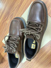 卡特（CAT）休閑皮鞋工裝鞋男鞋新復古回潮新品牛皮輕便單鞋P726069 棕色 43 曬單實(shí)拍圖