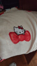 野獸派家居（tbh）宋雨琦同款三麗鷗Hello Kitty法蘭絨家居服套裝冬季可外穿睡衣女 Hello Kitty法蘭絨家居服 蝴蝶結 M 曬單實(shí)拍圖