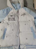 可愛(ài)萌妹卡通貓咪可拆卸連帽棉服外套女加厚保暖外套 藍色【升級立體夾棉保暖款】 M 曬單實(shí)拍圖