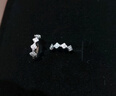 Lnieer999足銀養耳洞耳釘女氣質(zhì)幾何耳圈小耳環(huán)簡(jiǎn)約耳扣輕奢高級感耳飾 【999足銀】方塊耳圈一對價(jià) 曬單實(shí)拍圖