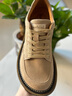 楓葉（leaveland）男鞋春季新品英倫風(fēng)反絨皮復古工裝鞋舒適透氣軟底經(jīng)典男士休閑鞋 沙色（皮鞋碼） 41 曬單實(shí)拍圖