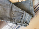 韓都衣舍高腰微喇褲女春秋2025高級感時(shí)尚舒適顯瘦微彈通勤百搭牛仔褲 曬單實(shí)拍圖