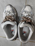 斐樂(lè )（FILA）楊冪同款官方藤蘿鞋VITE女鞋休閑鞋2026新款運動(dòng)鞋薄底鞋阿甘鞋 太空銀/雪白-SS【雙鞋帶設計】 38 曬單實(shí)拍圖