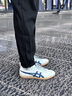 Onitsuka Tiger鬼塚虎新款男女款德訓鞋 時(shí)尚休閑板鞋 TOKUTEN 1183B938-104 白色/藍色 42 曬單實(shí)拍圖