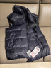 鴨鴨（YAYA）新款羽絨服男爸爸裝冬季短款休閑馬甲男款時(shí)尚男士防寒保暖外套PG 上青 2XL /185 曬單實(shí)拍圖
