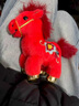 萌尚偶馬年吉祥物小馬玩偶毛絨掛件創(chuàng  )意包掛飾卡通公仔汽車(chē)掛飾生日禮物 紅色繡花小馬【禮盒款】 曬單實(shí)拍圖