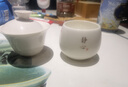 忘藝日式德化羊脂玉主人杯大號白瓷泡茶杯龍蛋杯六度茶杯功夫茶杯試用 靜心-140ml 1件 曬單實(shí)拍圖