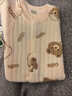 初生嬰兒衣服純棉加厚連體衣冬季新生兒男女寶寶夾棉保暖棉服爬服 2件-冬款(花花兔+可愛(ài)熊) 66cm  (12-15斤以?xún)? 曬單實(shí)拍圖