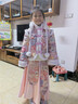 女童漢服冬裝2025新款兒童裝古裝國風(fēng)唐裝秋冬季女孩連衣裙子冬款 A616粉色夾棉加厚+毛領(lǐng)+發(fā)夾 140 偏小建議拍大一碼 曬單實(shí)拍圖
