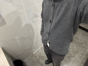 優(yōu)衣庫男女裝souffle?yarn舒芙蕾針織開(kāi)衫/毛衣毛衫25新款480023 08 深灰色 M 曬單實(shí)拍圖