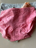 幽語(yǔ)夢(mèng)加大碼棉質(zhì)女士?jì)妊澩笟饧兠奘崭固嵬沃醒俳z邊100棉中腰女內褲 灰藍+灰綠+膚色+淺粉 4條 L (90-110斤) 曬單實(shí)拍圖
