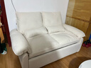 芝華仕（CHEERS）可拆洗沙發(fā)床折疊一體兩用小戶(hù)型客廳書(shū)房沙發(fā)白月光6325白1.61m 曬單實(shí)拍圖