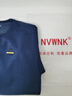 NVWNK新疆棉100%純棉長(cháng)袖t恤男春秋新款寬松休閑圓領(lǐng)衛衣男薄打底衫潮 248-灰藍 L 建議120-140斤 曬單實(shí)拍圖
