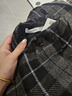 伊芙麗（eifini）伊芙麗高質(zhì)感簡(jiǎn)約時(shí)髦顯瘦小A格紋半身裙2025年秋季新款休閑裙子 灰色 中長(cháng)款 S 80-100斤 曬單實(shí)拍圖